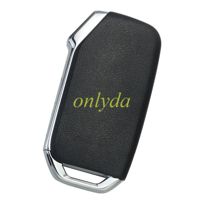For Kia  remote key shell with battery clamp without badge place ,  1 button on the front, pls choose button