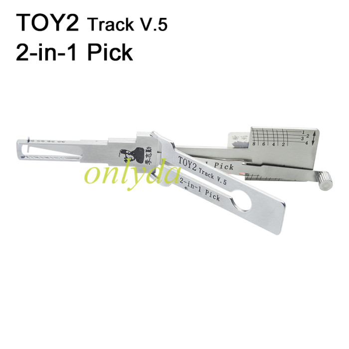 TOY2 Track V.5 2-in-1 Pick Extended Sandblasted Edition