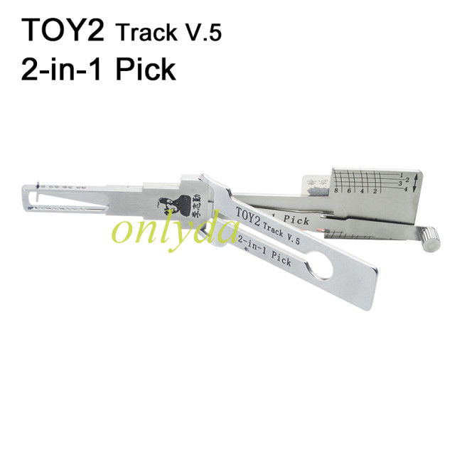 TOY2 Track V.5 2-in-1 Pick Extended Sandblasted Edition