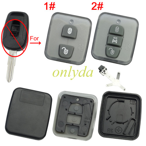 For Chevrolet remote key inner shell， pls choose button