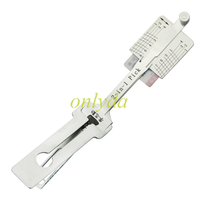 TOY2 Track V.5 2-in-1 Pick Extended Sandblasted Edition