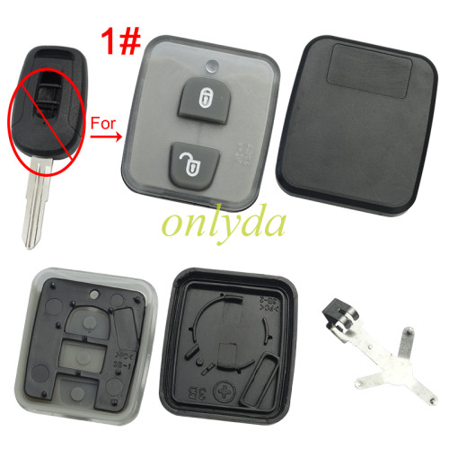 For Chevrolet remote key inner shell， pls choose button