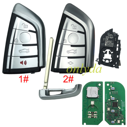 KEYDIY KD FGB58 Remote Key 434MHz For KD-MATE, KD-X4 key programmer. Used for BMW FEM, BDC, CAS4, CAS4+, G Series BDC2/BDC3 IMMO systems. Can also be used ZB smart key.pls choose button