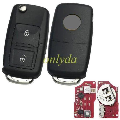 XHORSE XKB528EN B5 2nd Generation Wired Remote 2 Buttons