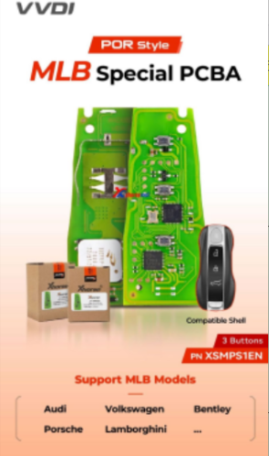 XHORSE XSMPS1EN VVDI Porsche Style MLB Key PCB for VVDI MLB Tool