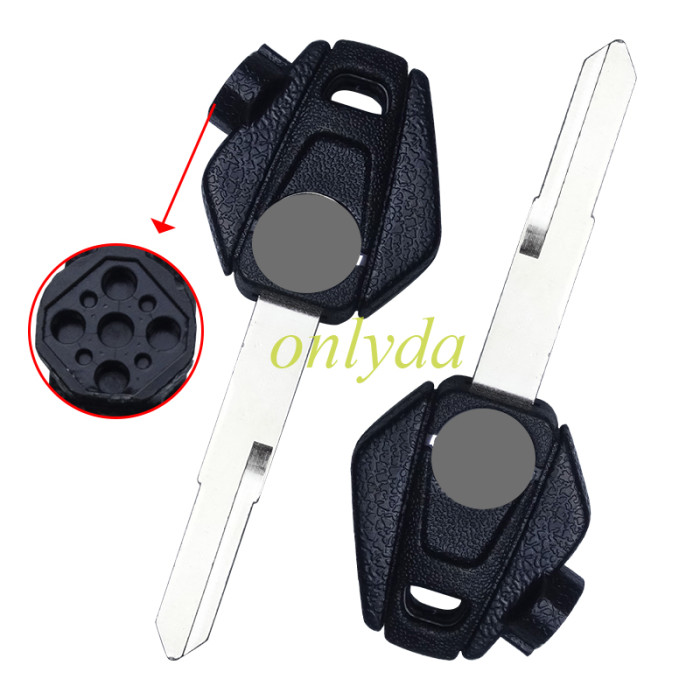 SYM motorcycle key  shell with logo