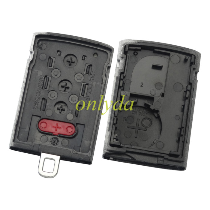 For Acura 3 /3+1/2+1 button remote Key Shell,with blade, pls choose button