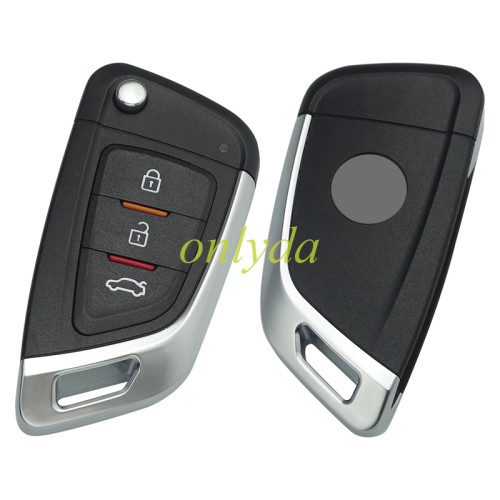 Replacement key shell for Xhorse remote eky XKKF02EN， without battery holder