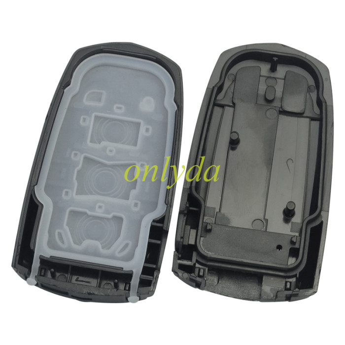 For Geely  remote key shell with 3 button with badge