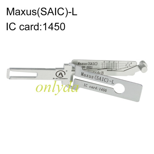 LDV-2021  2 in 1 decode and lockpick for Maxus(SAIC-L)