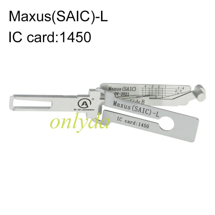 LDV-2021  2 in 1 decode and lockpick for Maxus(SAIC-L)