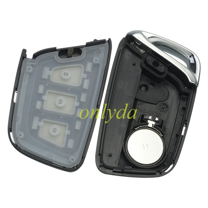 OEM Chinese JAC Car Keyless Intelligent Remote Key  3 button 434Mhz with ID47 NCF29Ax Chip for JAC Car Smart Remote Key F100451053  360580OU3401