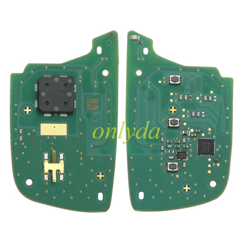 OEM Chinese JAC Car Keyless Intelligent Remote Key  3 button 434Mhz with ID47 NCF29Ax Chip for JAC Car Smart Remote Key F100451053  360580OU3401