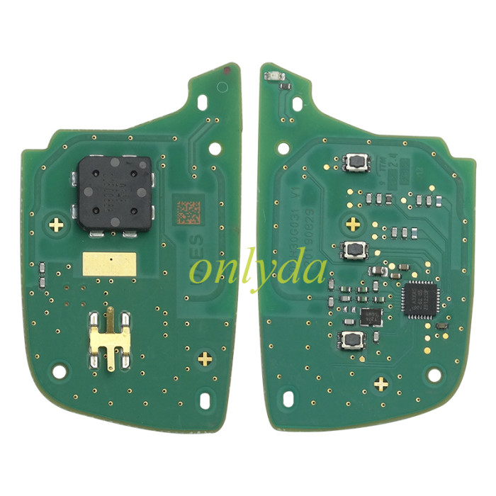 OEM Chinese JAC Car Keyless Intelligent Remote Key  3 button 434Mhz with ID47 NCF29Ax Chip for JAC Car Smart Remote Key F100451053  360580OU3401