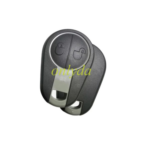 For Volvo 2 button remote key shell ,with prinited Volvo badge