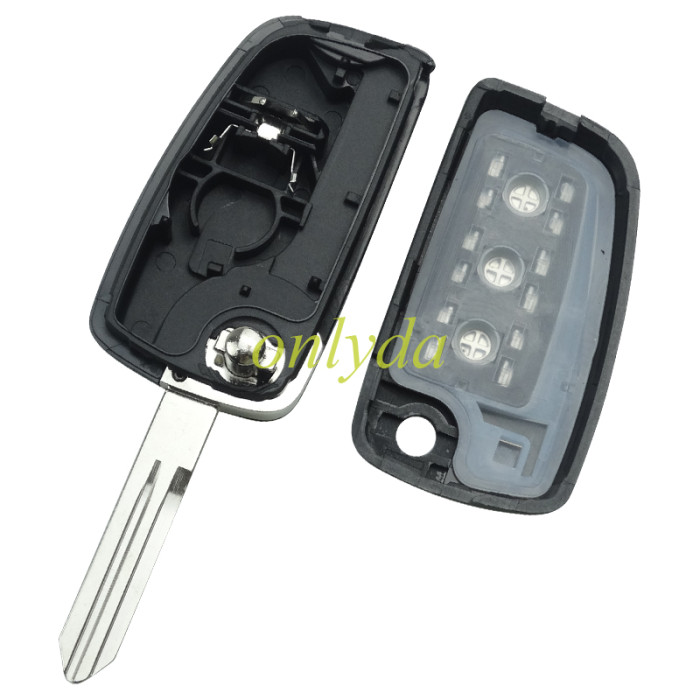 For Nissan Qashqai, X-Trail 2+1/4button remote key with 434mhz 7961M 4A chip  FCCID:CWTWB1G767 Model:TWB1G767 IC:1788D-FWB1G767, pls choose button