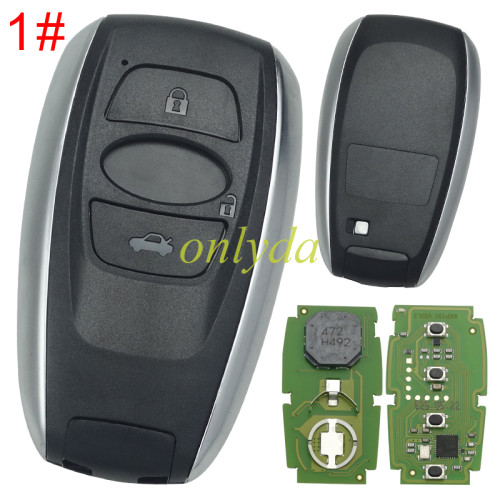 Xhorse XSSBR1EN Universal Smart  4 Buttons Subaru Style