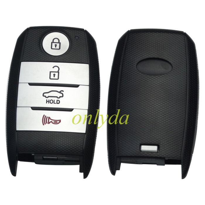 For Kia 3+1 button remote key shell with key blade with badge place
