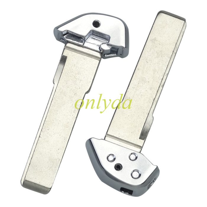For VW 3 button modified remote key blank with hu66 blade