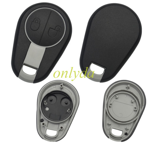 For Volvo 2 button remote key shell without badge