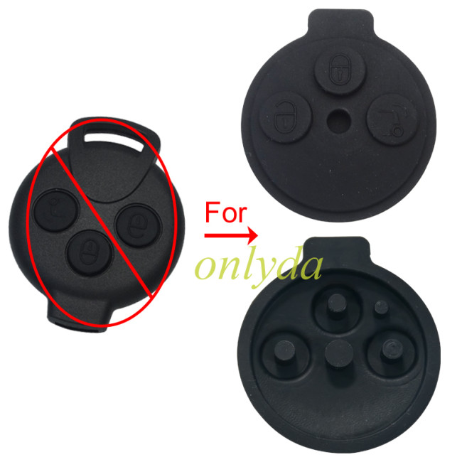 For Benz 3 Button key pad