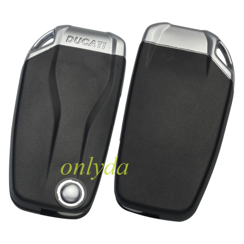For Ducati motor remote key shell with badge