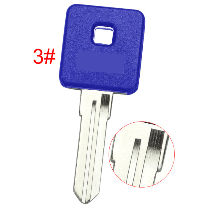 For Harley motor key shell with  right blade length 34.5mm  , with badge, can choose the color