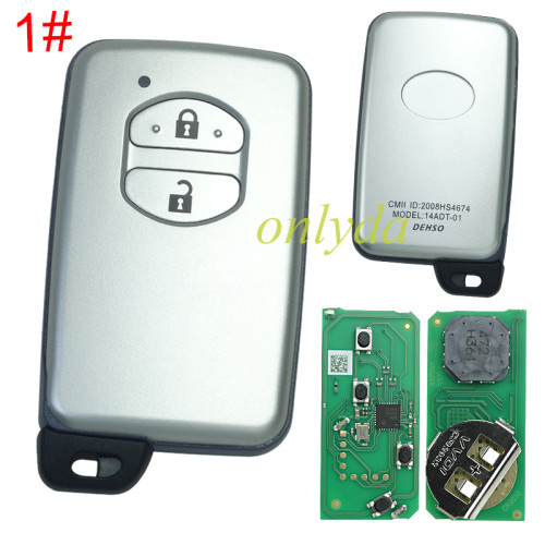 Xhorse XSTO03EN XM38 Smart Key Remote 4D 8A 4A All in One For Toyota