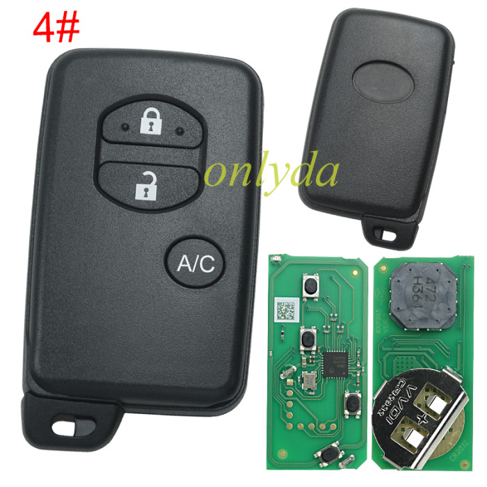 Xhorse XSTO03EN XM38 Smart Key Remote 4D 8A 4A All in One For Toyota