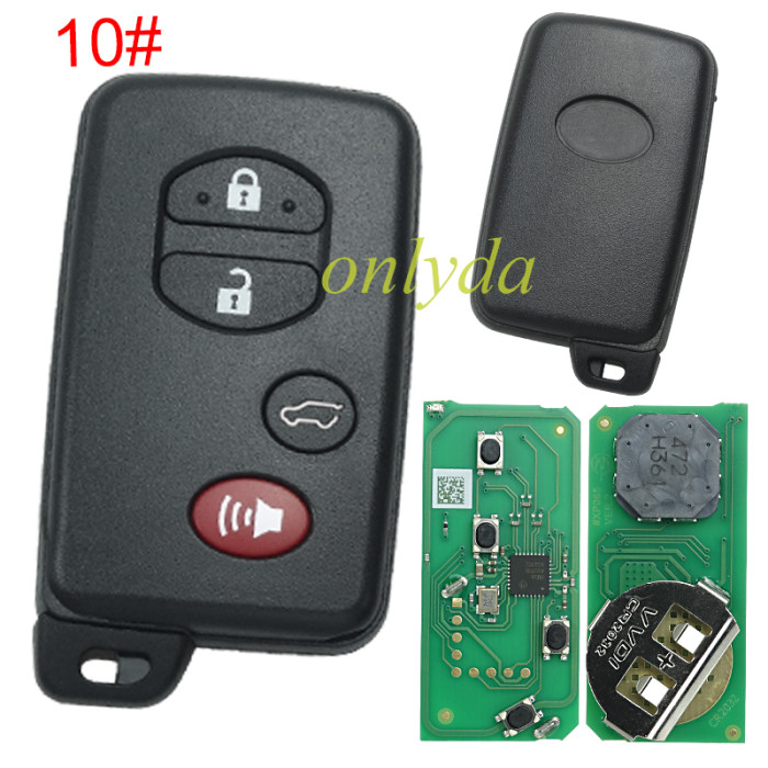 Xhorse XSTO03EN XM38 Smart Key Remote 4D 8A 4A All in One For Toyota