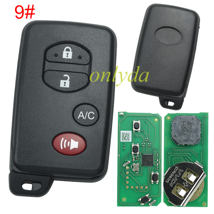 Xhorse XSTO03EN XM38 Smart Key Remote 4D 8A 4A All in One For Toyota