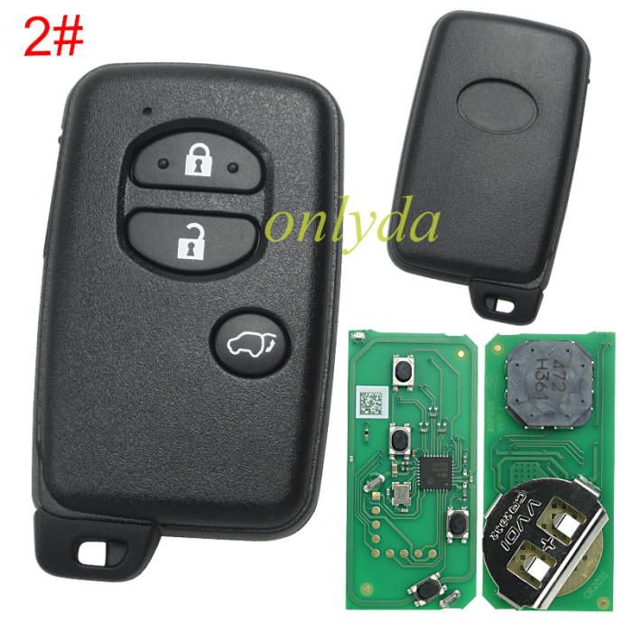 Xhorse XSTO03EN XM38 Smart Key Remote 4D 8A 4A All in One For Toyota