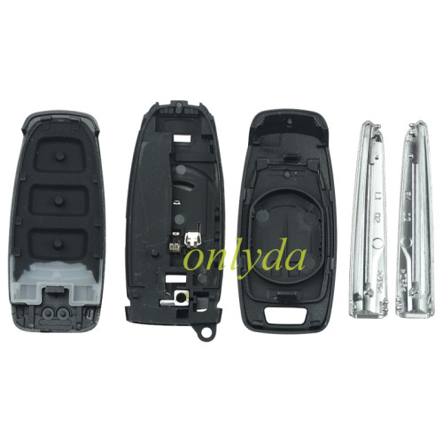 Aftermarket Lamborghini  3 button remote key blank with badge