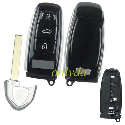 Aftermarket Lamborghini  3 button remote key blank with badge