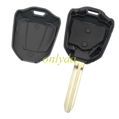 new Isuzu 2 button key shell without logo