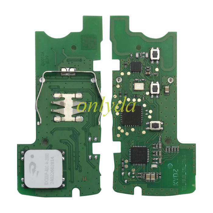 KYDZ for  VW  new model MLB smart 3 button remote  key with 434mhz  for 2019+ vw touarge  5M chip  aftermarket key