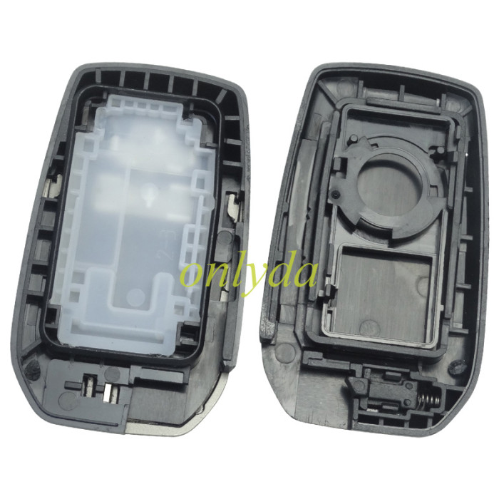For Toyota 2button modified key shell with badge in the front,  back cover : 1#without badge/ 2#with Crown Badge/ 3#with Toyota Badge, MOQ is 5pcs