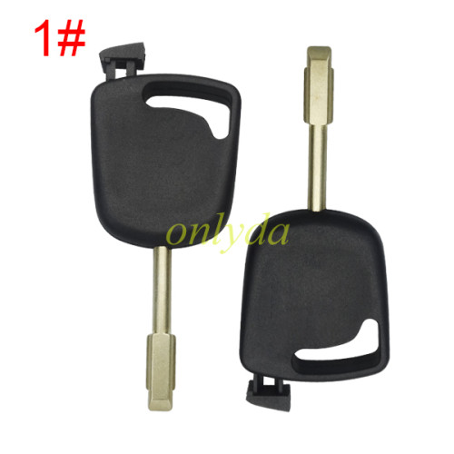 For Ford (Mondeo)  transponder Key blank without badge,can put TPX long chip