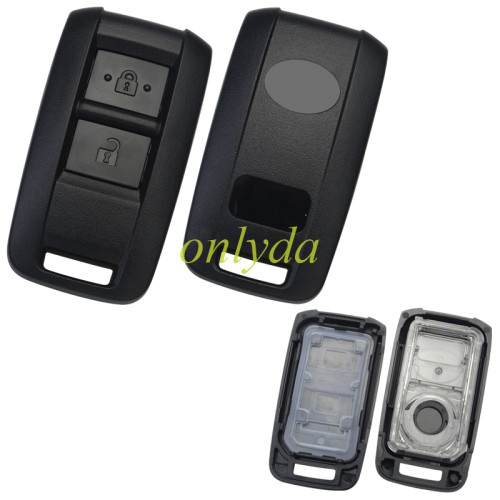 Toyota Land Cruiser remote key shell , with printed Toyota badge