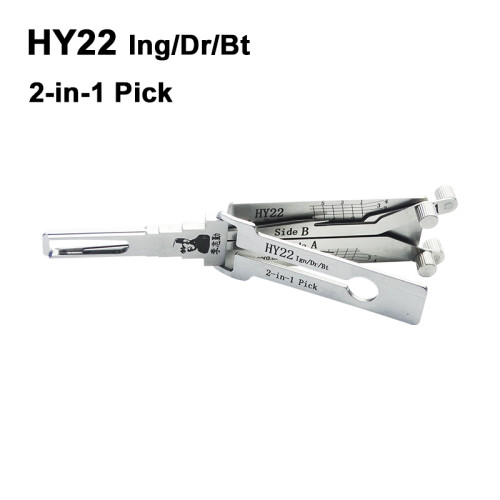 HY22 Ing/Dr/Bt Hyundai,Kia, K5, X34, Sonata car  3-IN-1 Lock pick, for ignition lock, door lock, and decoder, combination  genuine !  used for Hyundai,Kia, K5, X34, Sonata