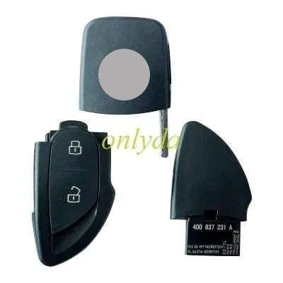 Aftermarket Lamborghini  2 button remote key  Remote FCC 400837231 400 837 231 A,   Flip Key 434MHZ ID48