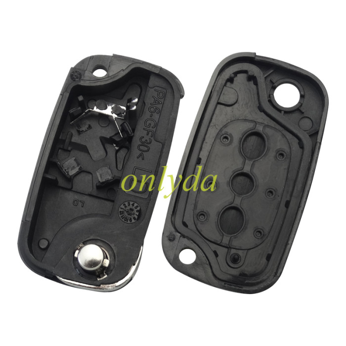 For Renault 2 button remote key with PCF7961(HITAG2) ID46 Chip 434 mhz with ASK Blade: VA2 , pls choose button