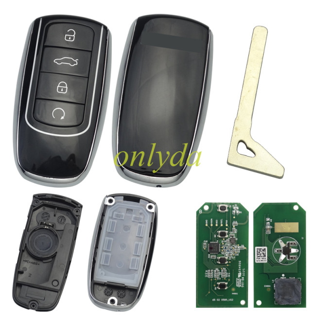 Original Chery Jaecoo J7 Keyless remote key for 8 Plus 8 Pro OMODA Chery Tiggo 8 ID47-433MHz FSK