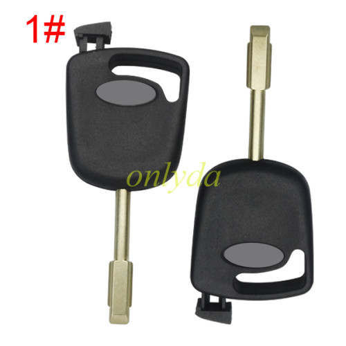 For Ford (Mondeo)  transponder Key blank.can put TPX long chip with printed badge, pls choose model