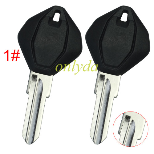 For Ducati motor  key blank with right without badge , pls choose color