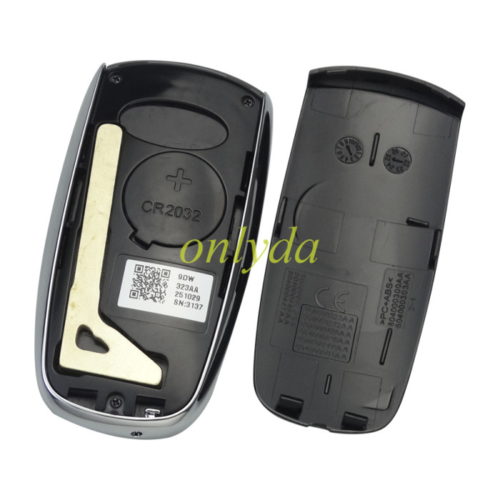 Original Chery OMODA  Keyless remote key  for 8 Plus 8 Pro  Chery Tiggo 8 ID47 - 433MHz FSK