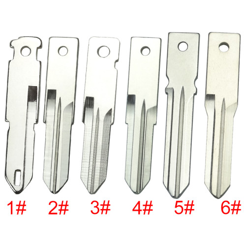 For Renault key blade  1# NE73/ 2#3# VAC102/ 4# HU166 5#HU179. pls choose blade