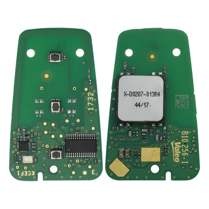 original Peugeot 508 citroen remote key  with 434MHZ with PCF7945 ID46 chip 3button /  HU83 BALDE Original PCB+ Aftermarket shell