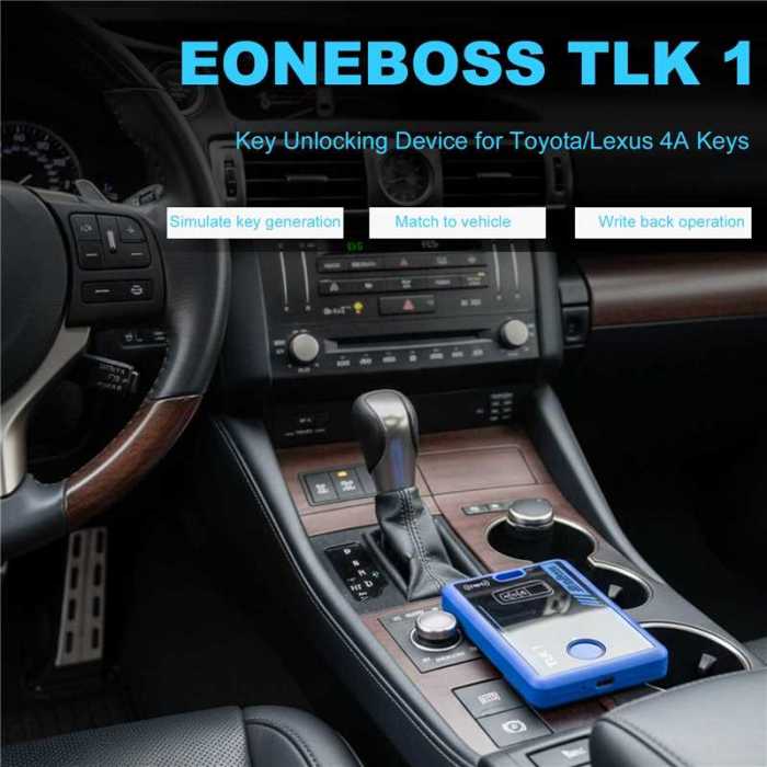 2025 EONEBOSS TLK1 Key Unlocking Device for Toyota/Lexus 8A-AA BA B9 B8