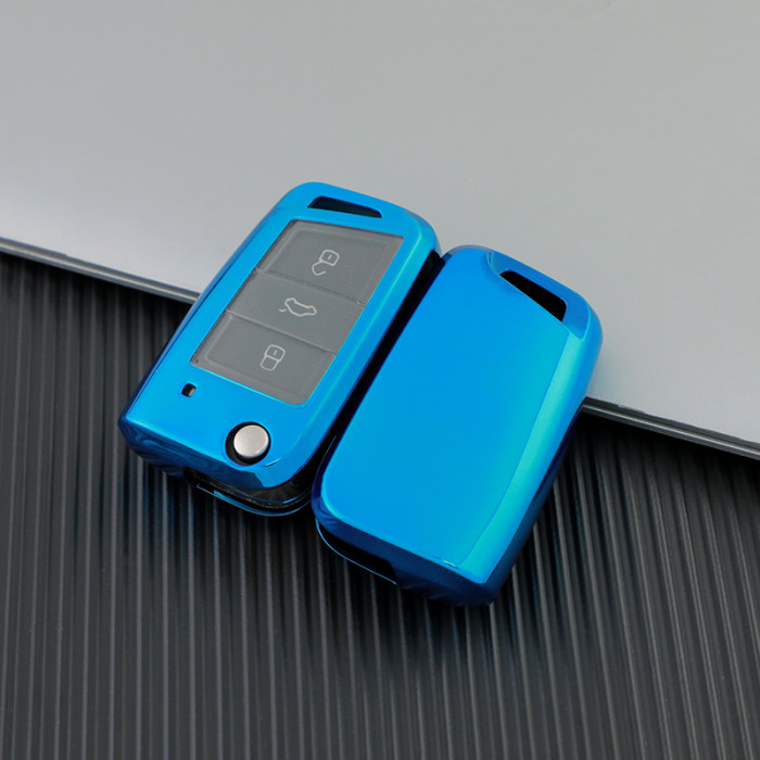 VW TPU protective key case Black or Red color, please choose